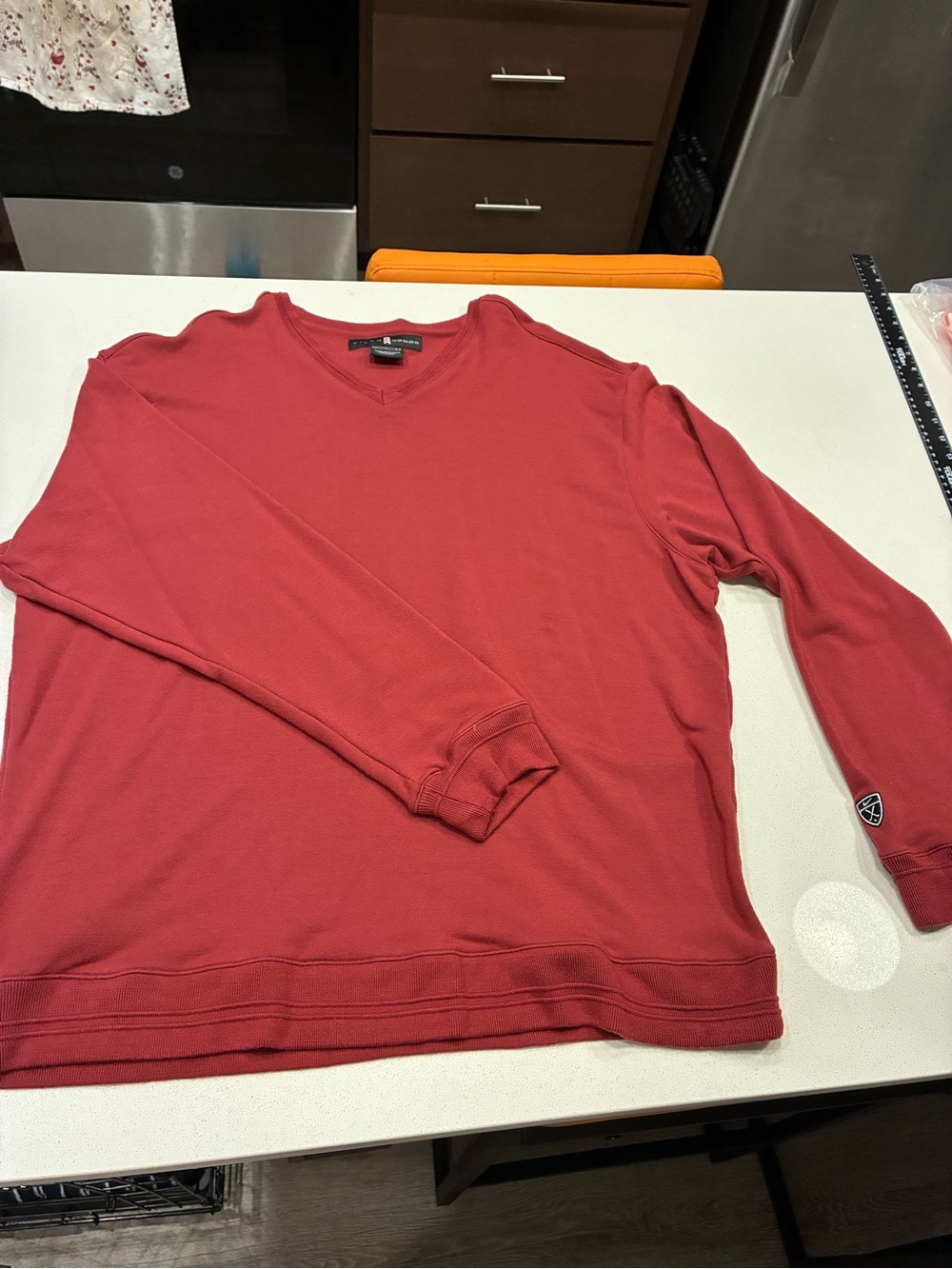 Tiger Woods Red Pullover